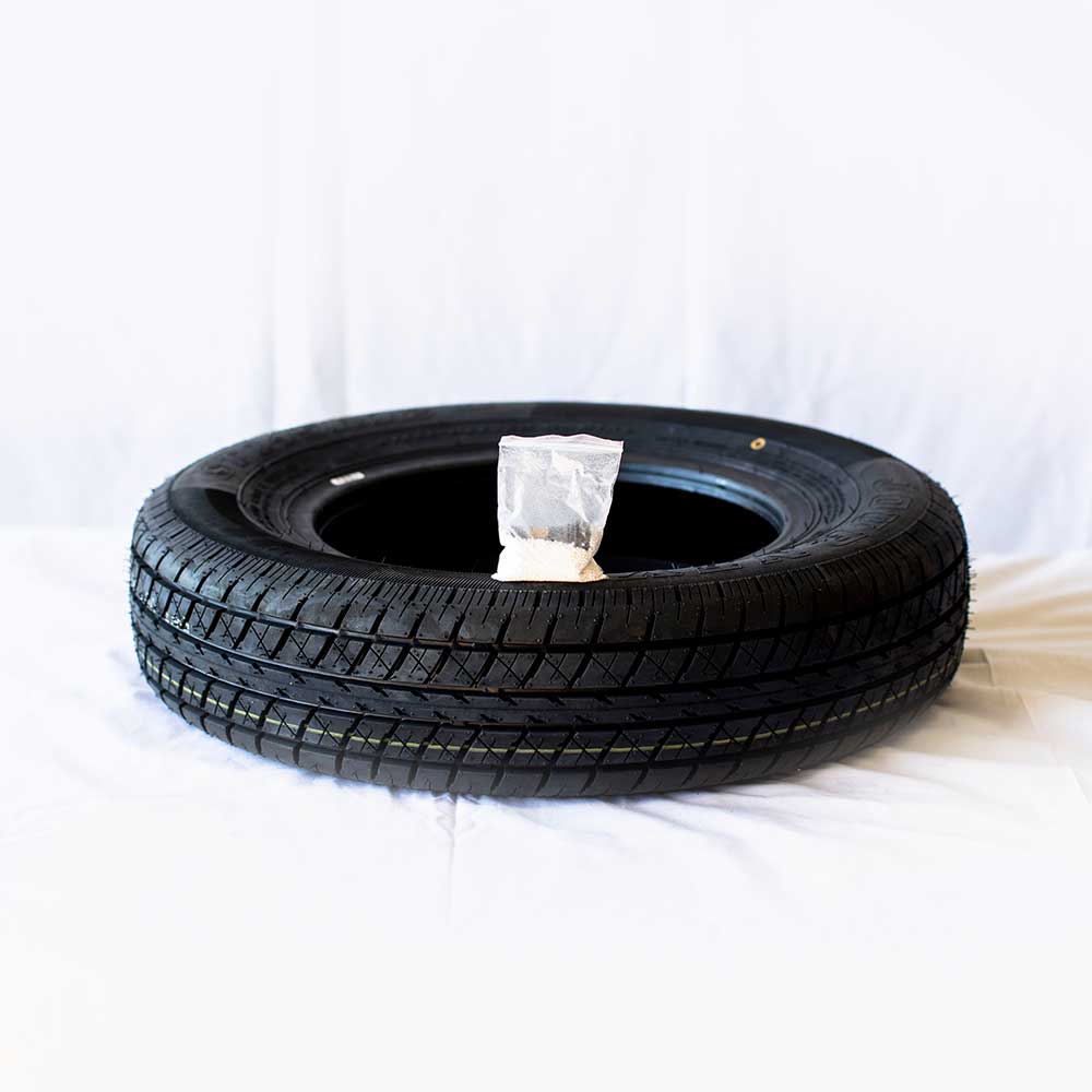 Spare Tire Only (Balancing beads & Filtered valve stem included)