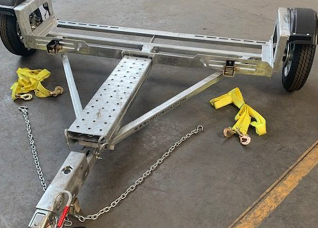 1 Car Tow Dolly Disc Brake Dolly Free Nationwide Ship