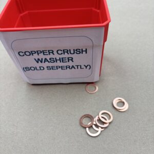 Copper Crush Washer, Caliper brake line banjo, Acme Car Tow Dolly, EZ Haul